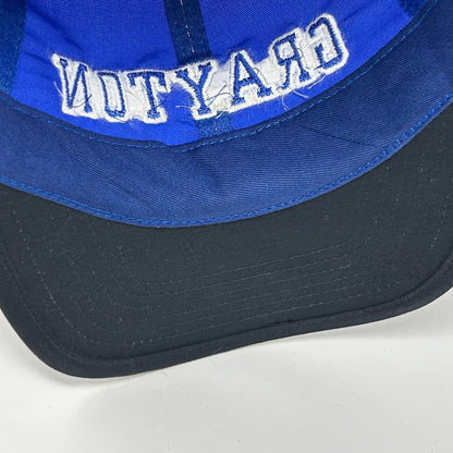 Grayton Dad Hat Cap Blue Unstructured Strapback 6 Panel Ouray Sportswear