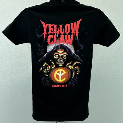 Yellow Claw x Escape Psycho Circus T Shirt EDM Insomniac Halloween Black S Small