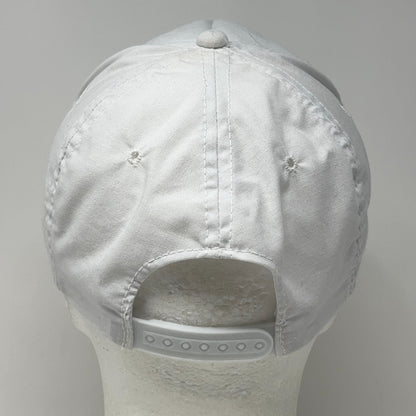 Vintage OSH Orchard Supply Hardware Hat Baseball Cap Rope Corded Snapback White