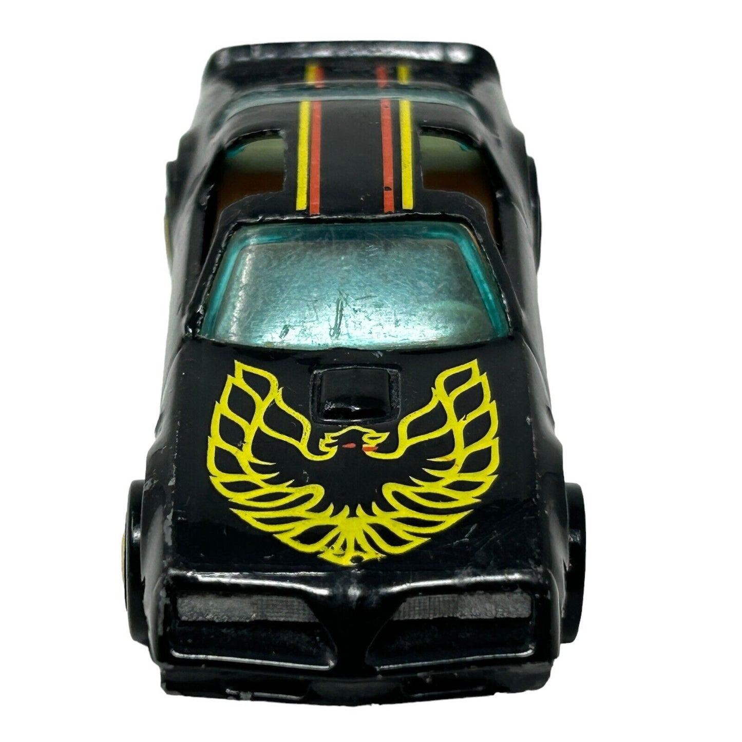 Pontiac Firebird Trans Am Hot Bird Hot Wheels Diecast Car Vintage 80s Black GHO