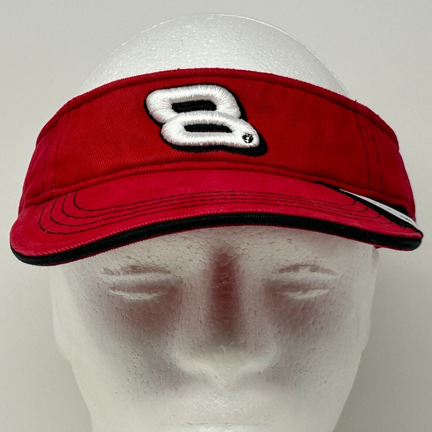 Dale Earnhardt Jr NASCAR Youth Visor Hat Cap Chase Child Kids Boys Girls Red