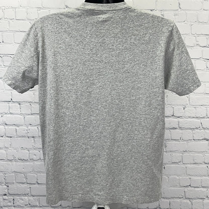 Mickey Mouse T Shirt Unisex L Large Gray Walt Disney Uniqlo Pocket Tee