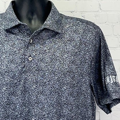 Cutter & Buck SNJGA Southern Nevada Junior Golf Polo Shirt Mens M Medium Black