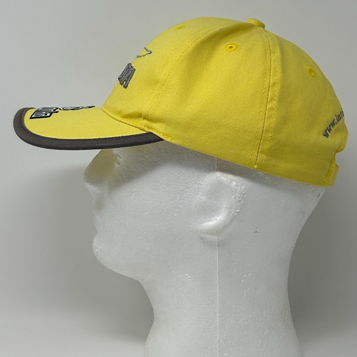 Invicta Tour de Tonka Hat Baseball Cap Cycling Cycler Bicycle Strapback Yellow