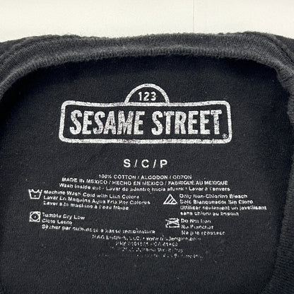 Cookie Monster Munchies T Shirt Sesame Street Official 420 Black Mens S Small