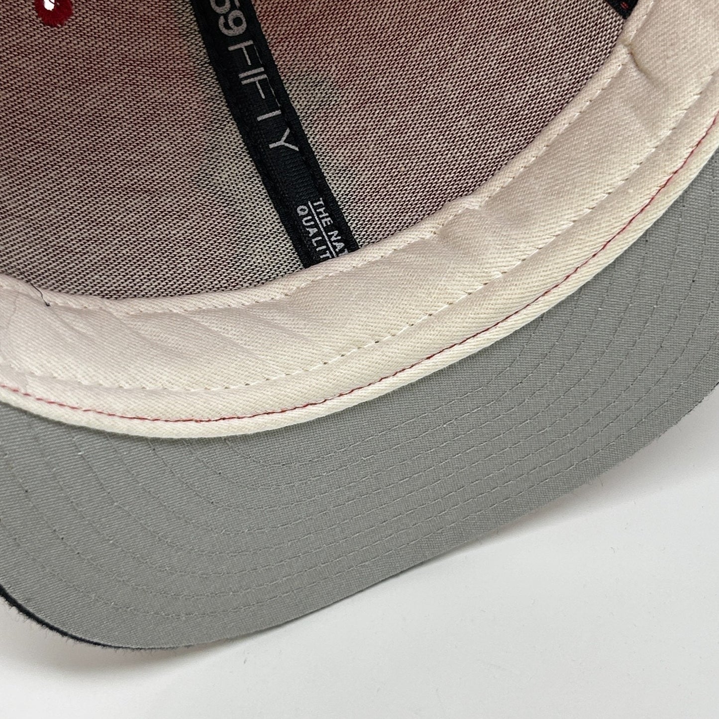 Vintage 90s Boston Red Sox Hat Baseball Cap New Era 5950 Wool USA Fitted 7 1/2