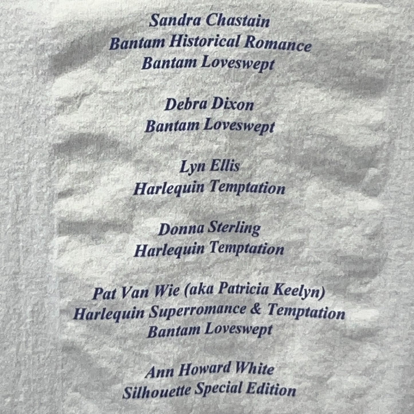 Vintage 90s Heros and Heroines Books T Shirt Bantam Loveswept USA White L Large