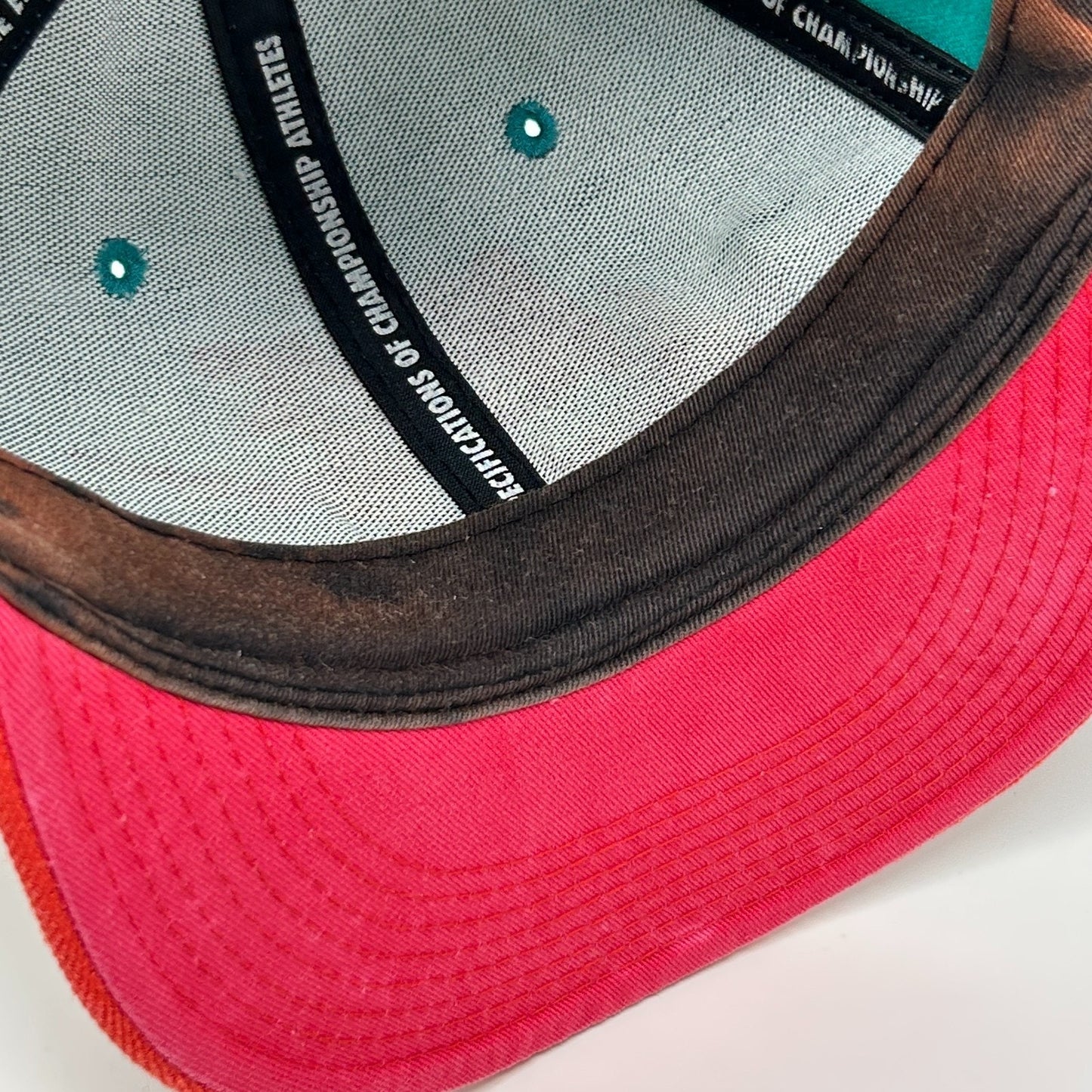 Nike True Swoosh Logo Wool Hat Baseball Cap Snapback 6 Panel Green