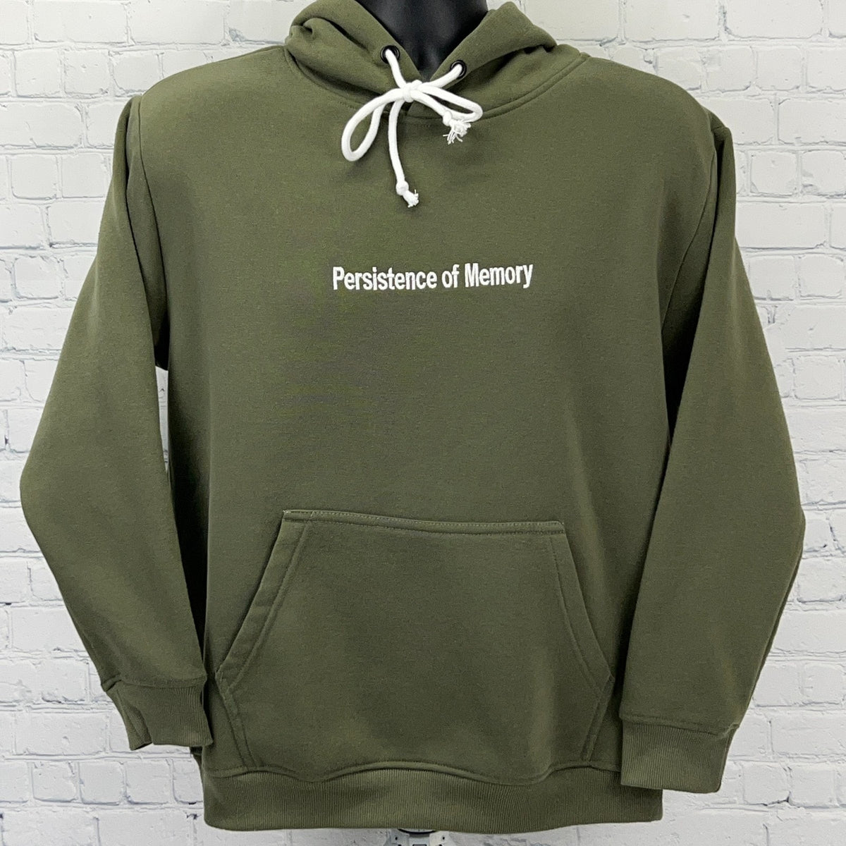Salvador Dali Persistence of Memory Hoodie Sweatshirt S Small Green RGSTR Art