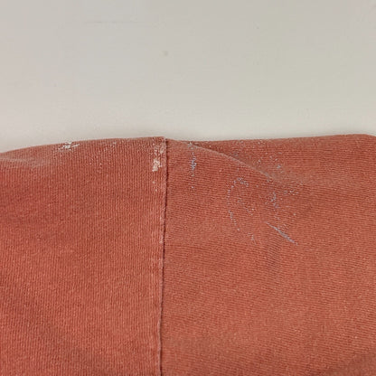 Vintage 90s Distressed Liberty Run T Shirt Tekamah Nebraska Orange XL X-Large