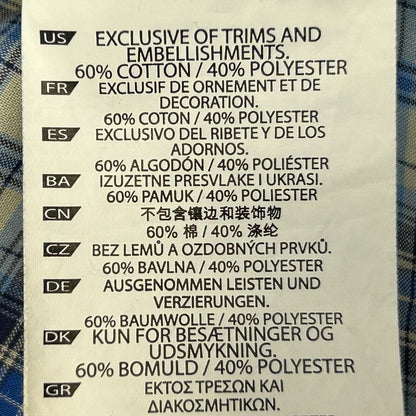 Camisa con botones a presión en la parte delantera, de cuadros Hunter de 5.11 Tactical, talla mediana, CCW RAPIDraw, para hombre, color azul