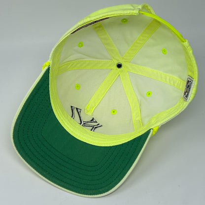 New York NY Yankees Hat Baseball Cap MLB American Needle Snapback Neon Yellow