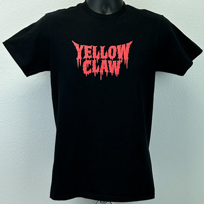 Yellow Claw x Escape Psycho Circus T Shirt EDM Insomniac Halloween Black S Small