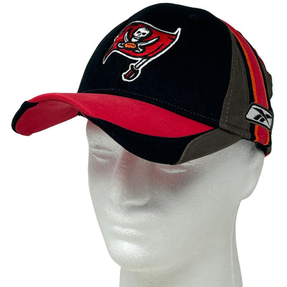 Tampa Bay Buccaneers Hat NFL Football Reebok Black Baseball Cap Flex Fitted OSFA