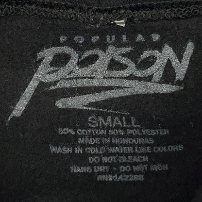 Trippy Hoodie Hooded Sweatshirt Psychedelic Drugs Popular Poison Black S Small