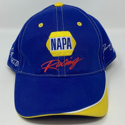 NAPA Racing Strapback Hat NASCAR NHRA Motorsports Racing Blue Baseball Cap