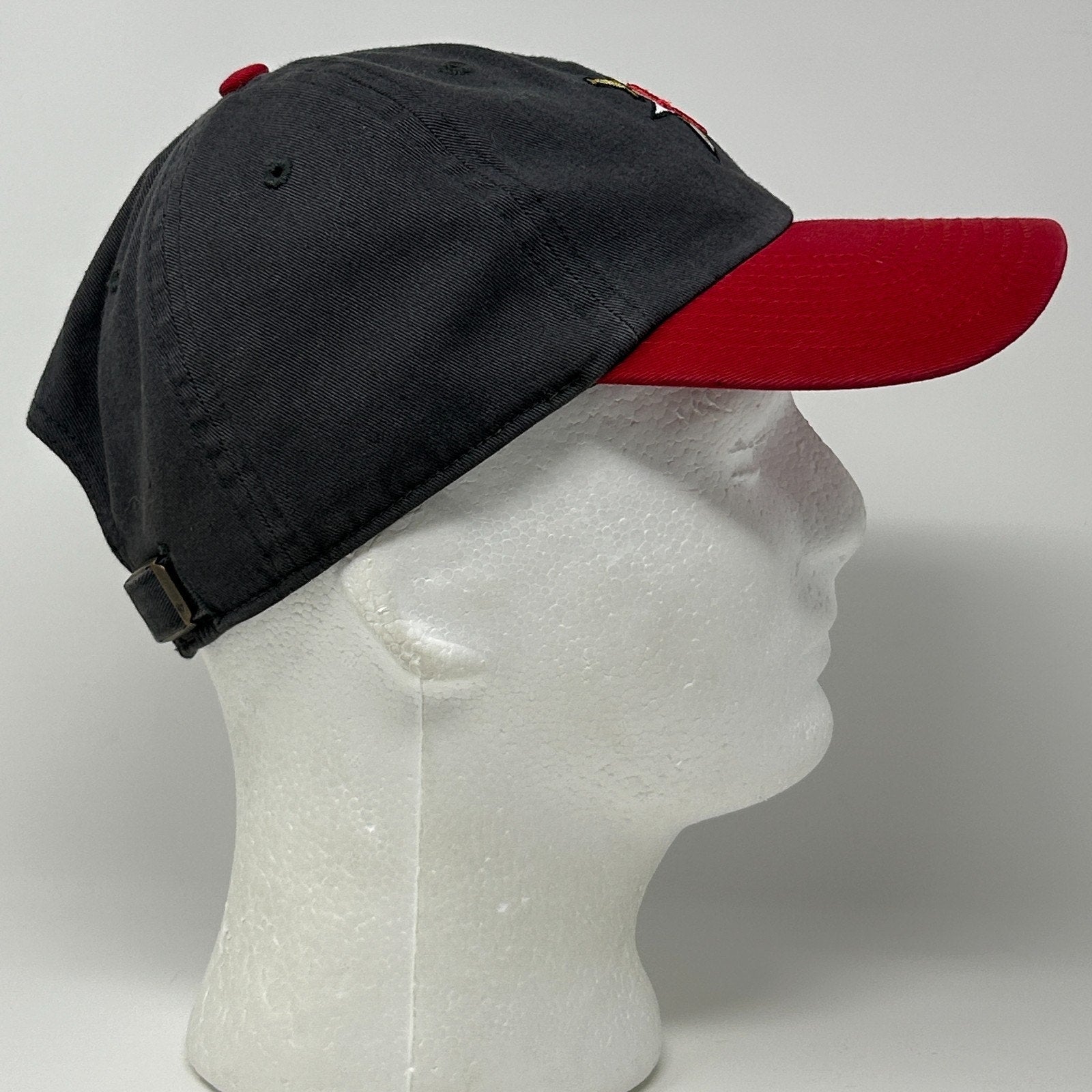 Las Vegas Golden Knights Dad Hat Baseball Cap NHL Hockey 47 Brand Strapback Gray - Neon Vintage