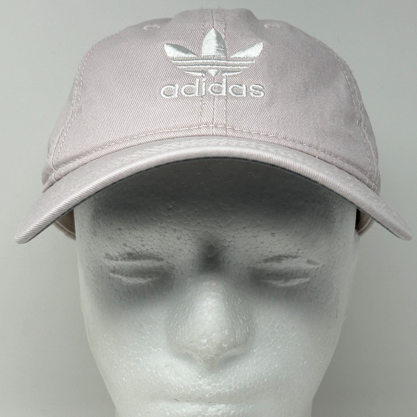Adidas Trefoil Hat Baseball Cap Pink Logo Strapback 6 Panel