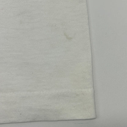 Vintage 90s Emu Producers International Co-operative T Shirt Oil White M Medium