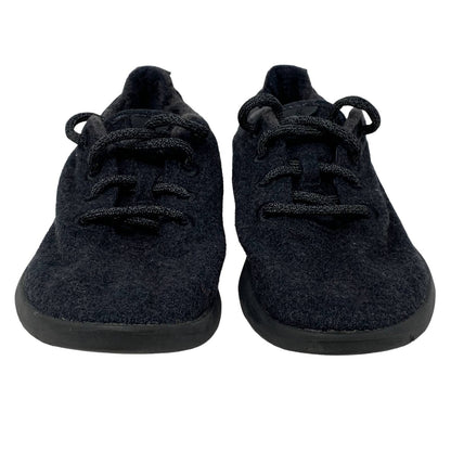 Allbirds Womens Wool Runners Running Shoes Black 0166NVK Low Top Lace Up Size 8