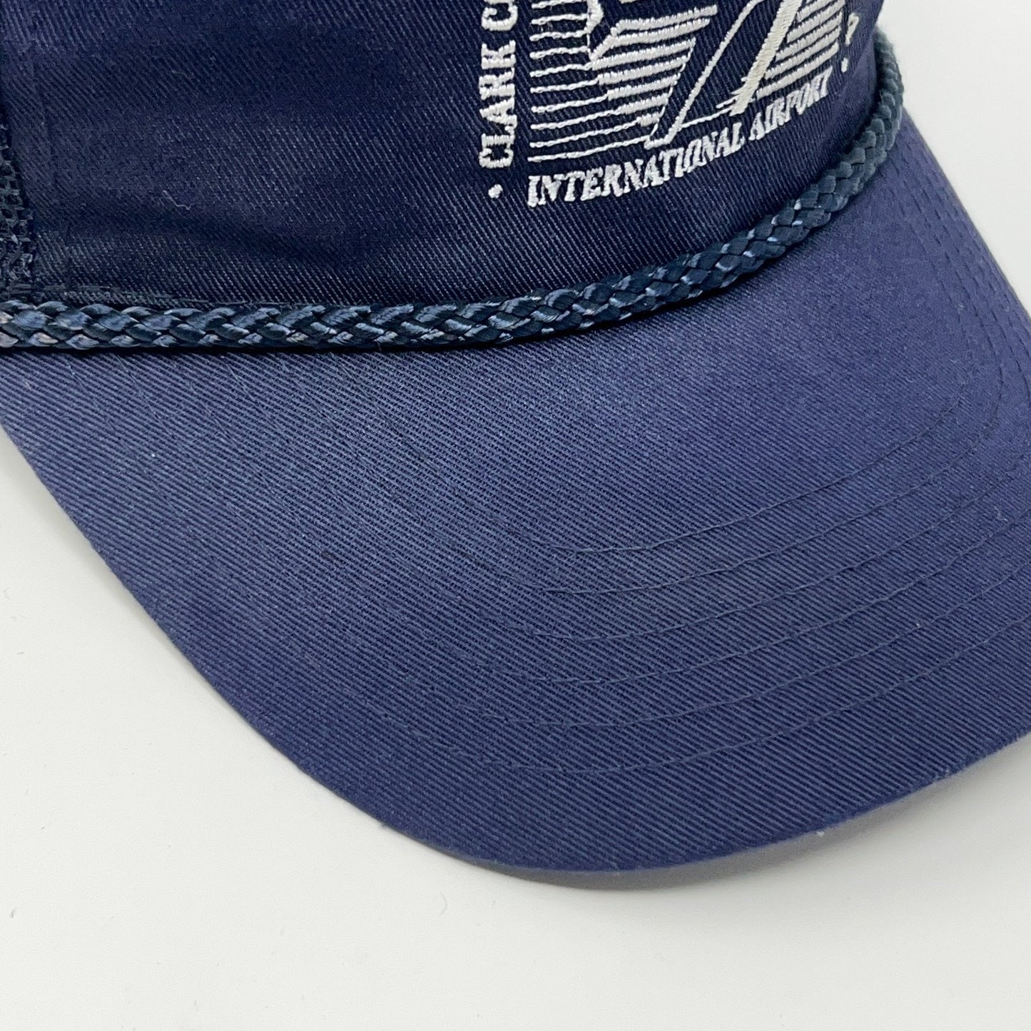Vintage McCarran International Airport Hat Baseball Cap Las Vegas Snapback Blue