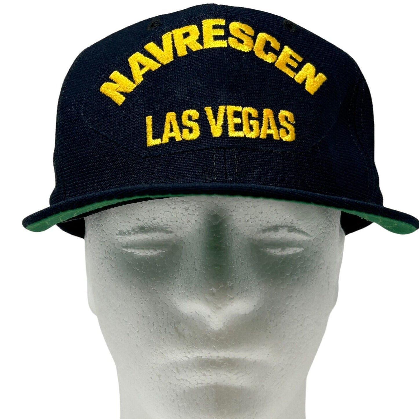 NAVRESCEN Las Vegas Naval Reserve Center Snapback Hat Vintage Navy New Era Cap
