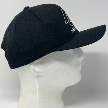 New Level Golf Hat Baseball Cap Snapback Golfer Golfing Black Wool Blend 6 Panel