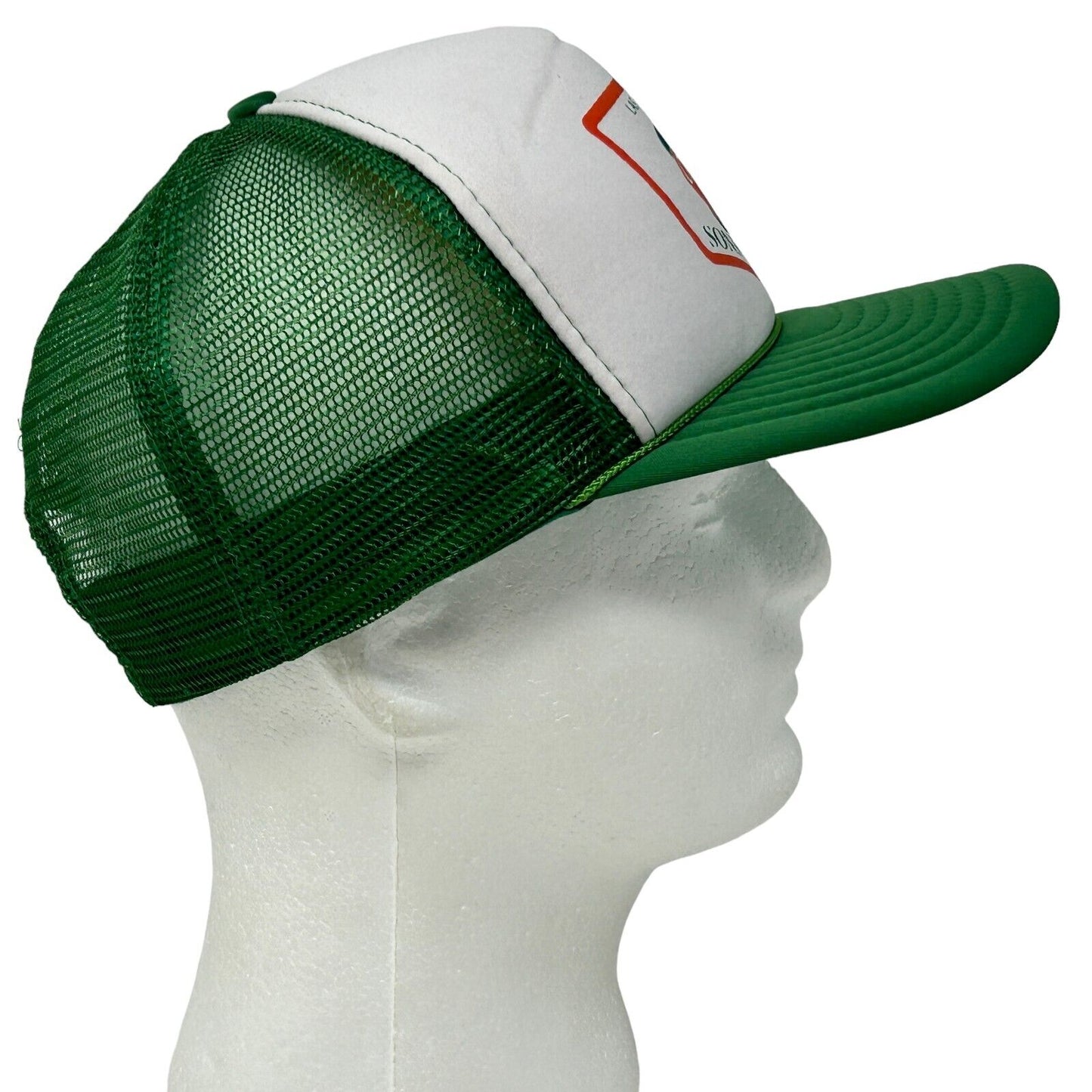 Sons of Erin Las Vegas Trucker Hat Vintage 90s Green Irish Snapback Baseball Cap