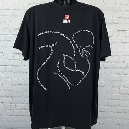 NFLPA Care For Health T Shirt NFL Players Association Football Black 3XL XXXL