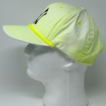 New York NY Yankees Hat Baseball Cap MLB American Needle Snapback Neon Yellow
