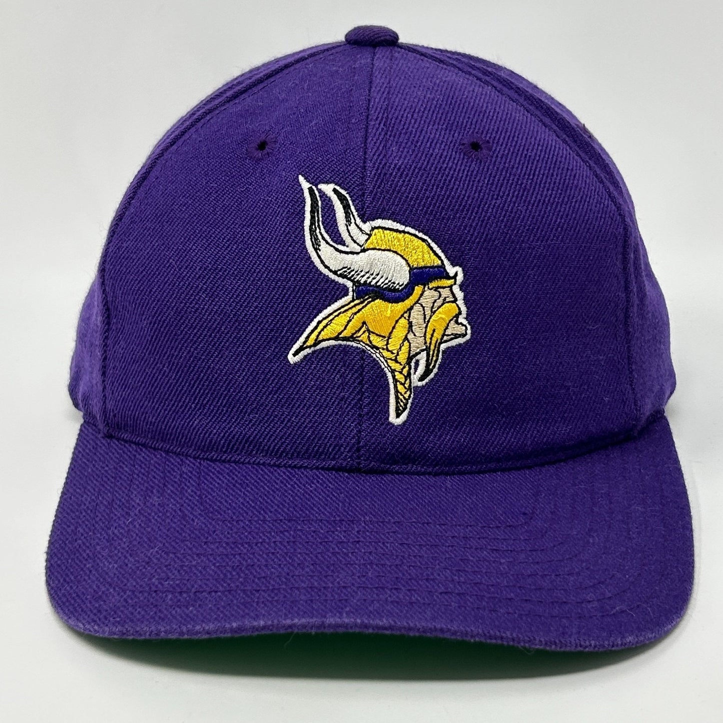 Vintage 90s Minnesota Vikings Hat Cap Purple NFL Snapback Twins Enterprise