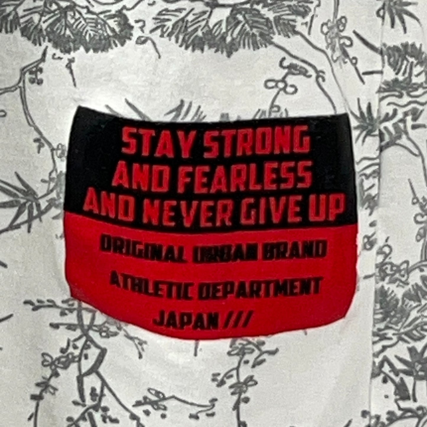 Original Gravity Tokyo T Shirt Japan Bengal Tiger Cherry Blossoms White M Medium