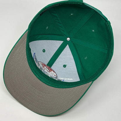 USA BMX Race of Champions 2022 Hat Baseball Cap Tulsa ROC Race Snapback Green