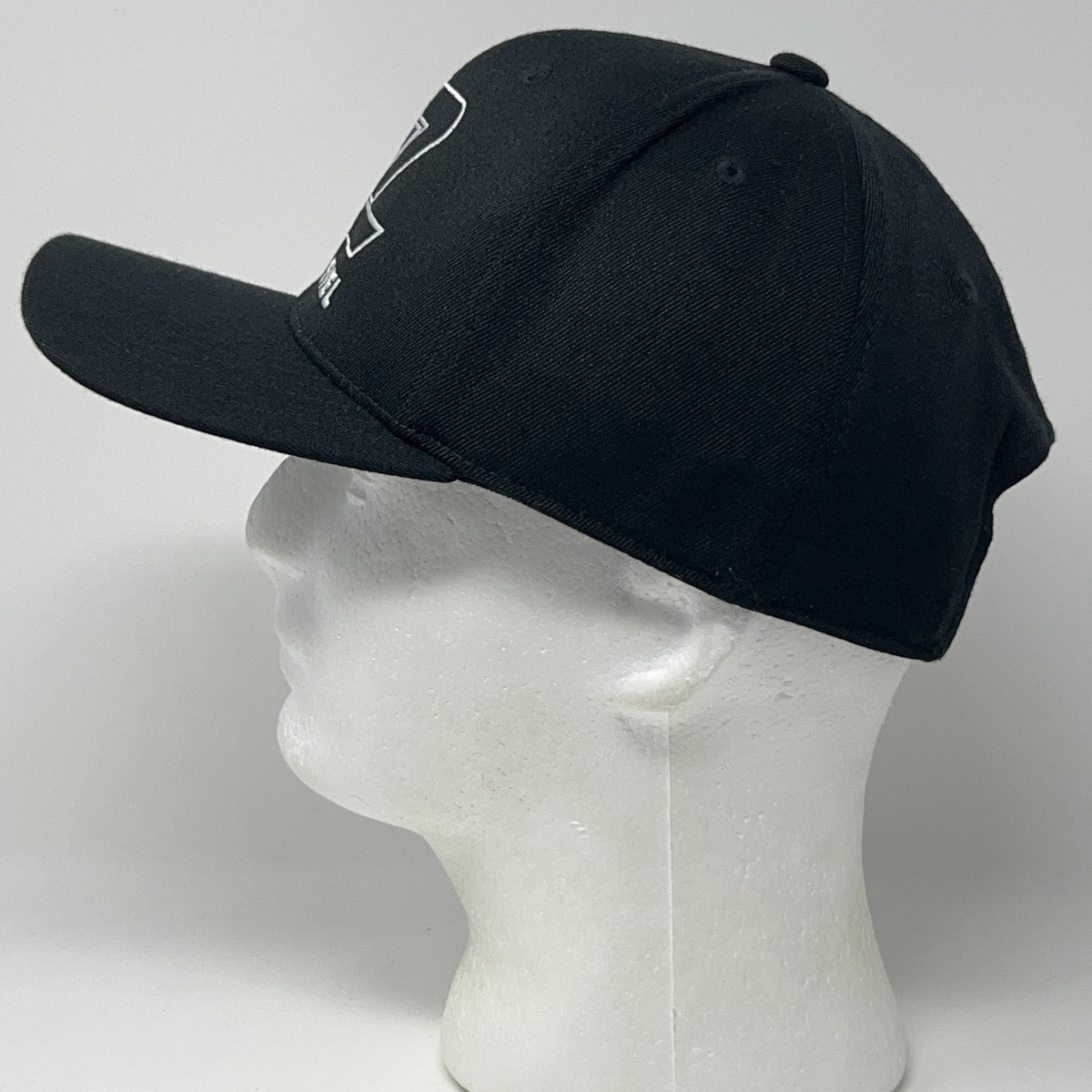 New Level Golf Hat Baseball Cap Snapback Golfer Golfing Black Wool Blend 6 Panel