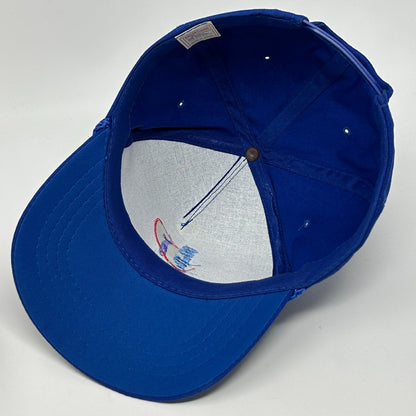 Vintage 80s Golf BUM Equipment Hat Baseball Cap Golfer Golfing Snapback Blue