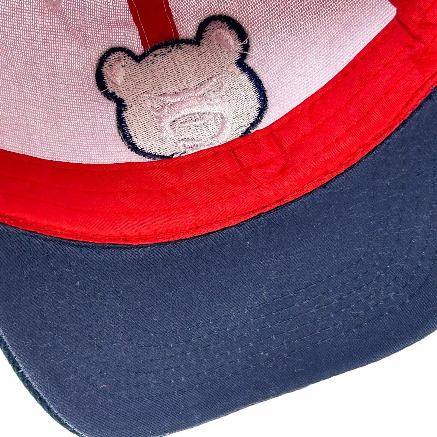 Gorra de béisbol con correa trasera roja de las ligas menores MiLB SBN de los South Bend Cubs