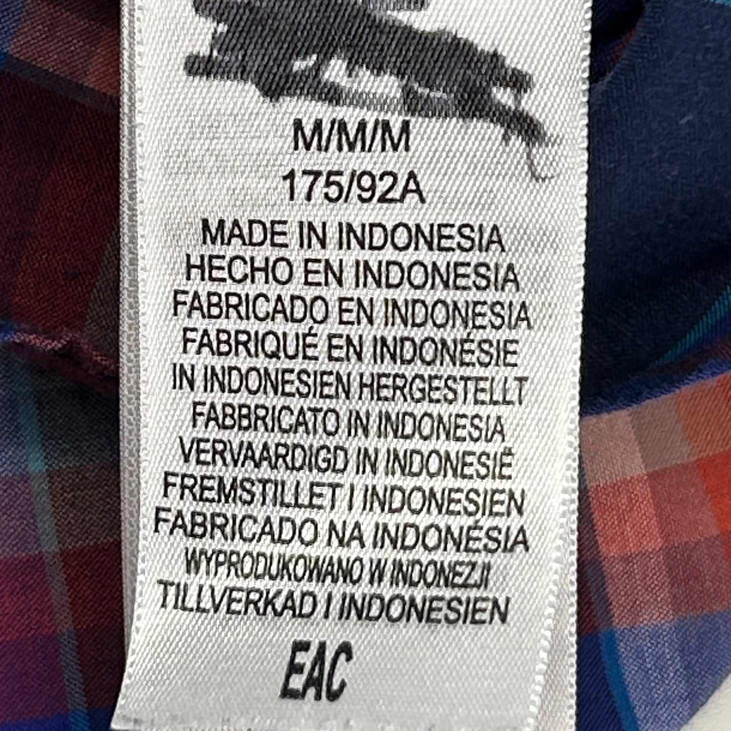 Marmot Button Front Shirt Blue Plaid Shilla Peru Inspired Short Sleeve M Medium