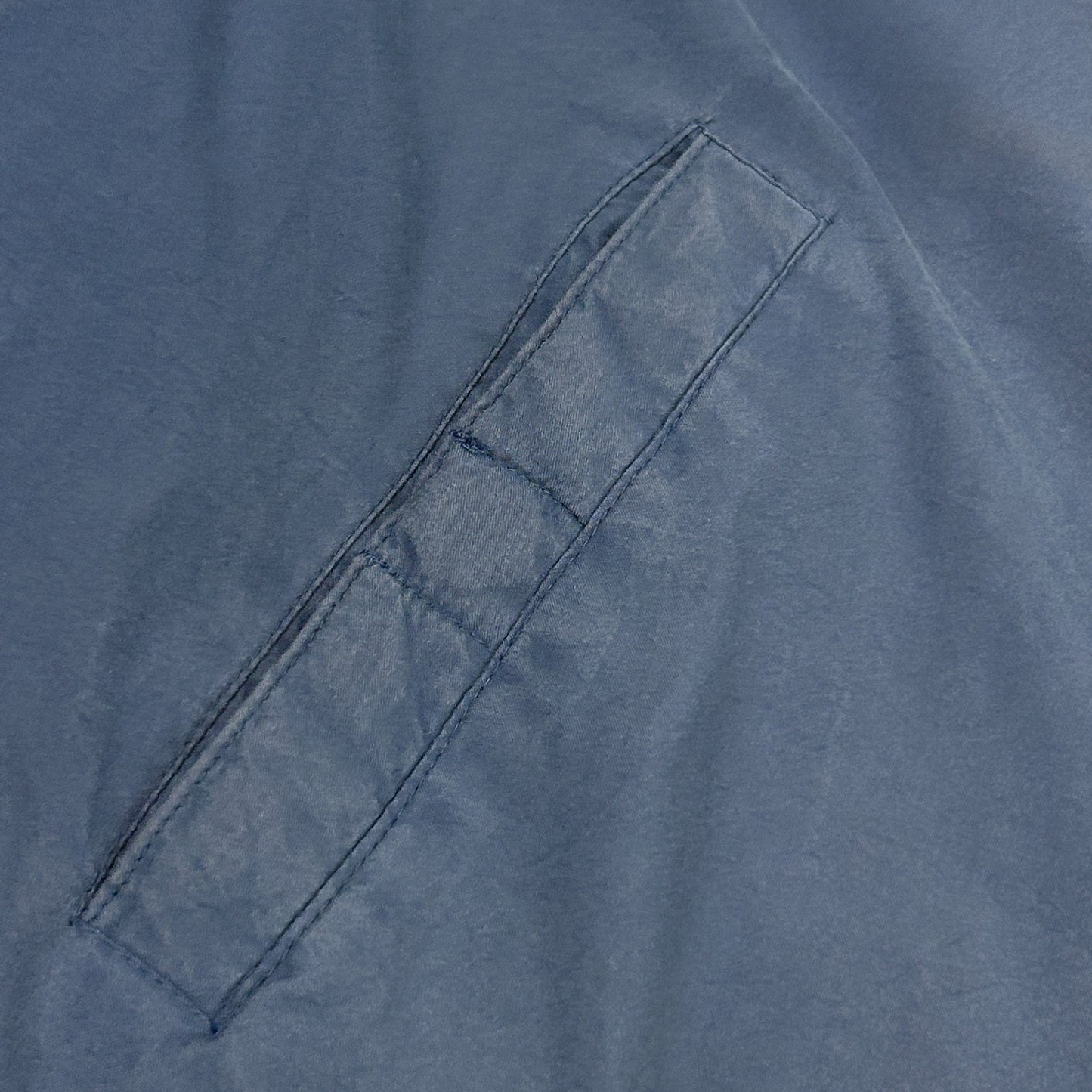 Vintage 90s Westvaco Jacket Evadale Texas Hartwell Via Sport Blue Mens L Large