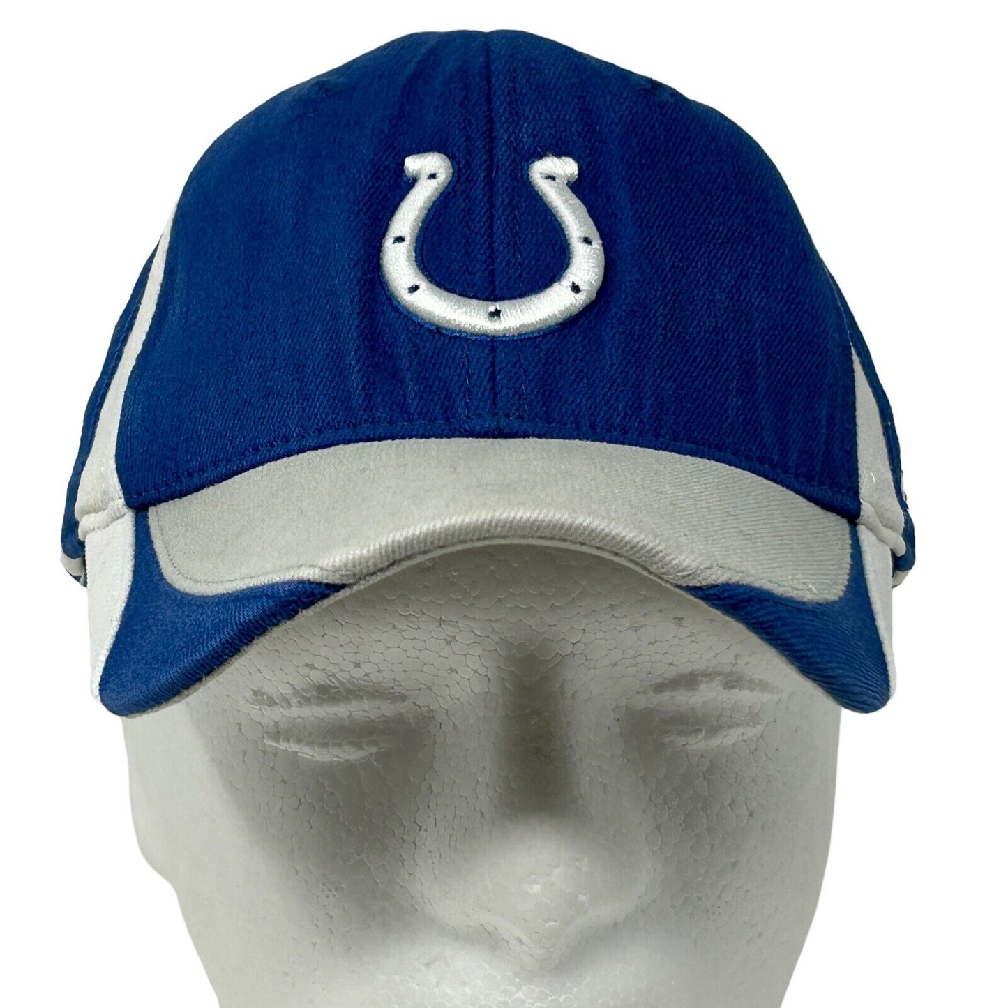 Indianapolis Colts Youth Hat Blue NFL Reebok Baseball Cap Flex Fitted Kids Boys