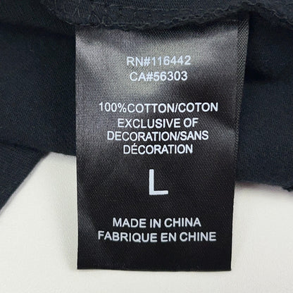 Lurking Class Rugby Polo Shirt L Large Black Barbed Wire Thorns Sketchy Tank