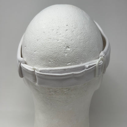 Vintage 80s C Street Longboard Classic 87 Visor Hat Cap Surfing Strapback White