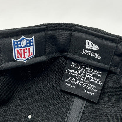 Atlanta Falcons Wool Baseball Hat Cap Fitted 7 1/4 New Era x Just Don NFL Black