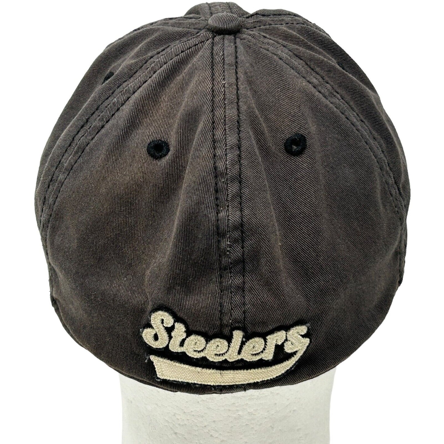 Gorra de béisbol de los Pittsburgh Steelers, ajustable, talla L/XL, Old Orchard Beach, color negro