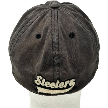 Gorra de béisbol de los Pittsburgh Steelers, ajustable, talla L/XL, Old Orchard Beach, color negro