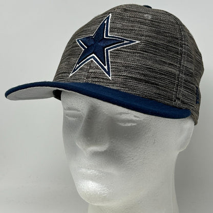Dallas Cowboys Hat Baseball Cap Heathered Gray NFL New Era 9Fifty Snapback - Neon Vintage