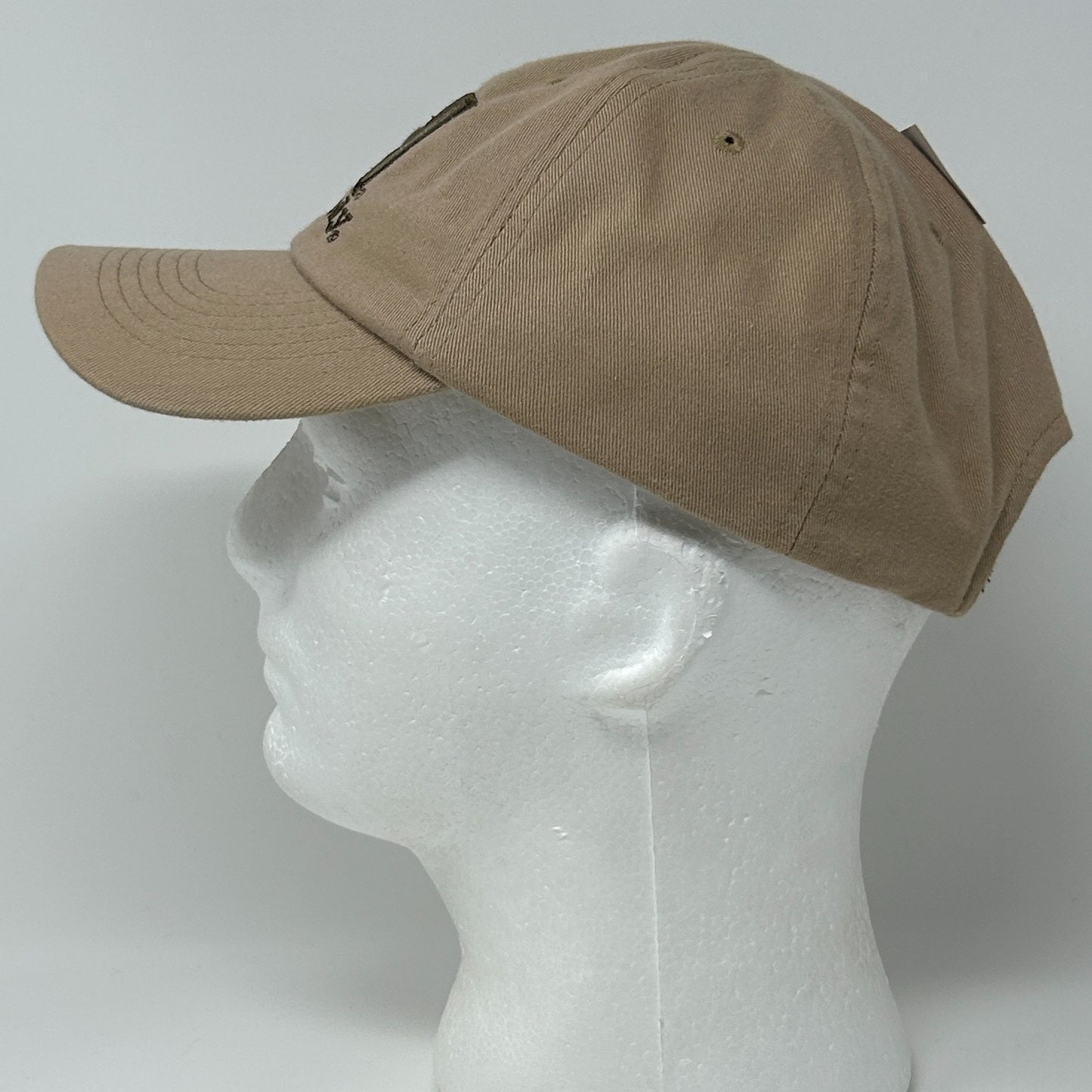 Hornady Ammunition Dad Hat Baseball Cap Firearms Bullets Strapback Khaki Beige