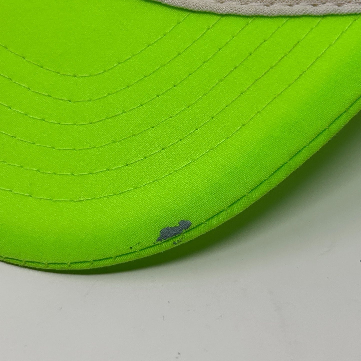 Vintage 90s Newport Cigarettes Hat Baseball Cap Nylon Snapback Neon Green