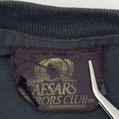 Vintage Caesars Palace Emperors Club T Shirt Las Vegas Casino Black XL X-Large