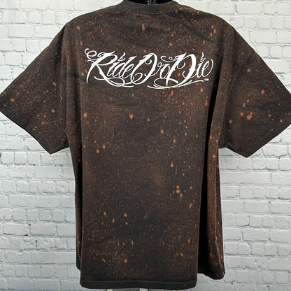 Ride Or Die T Shirt Black Ride It Like You Stole It Biker Motorcycle XXXL 3XL