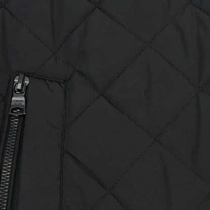 Calvin Klein Flight Jacket XXL 2XL Black Quilted Polyester Zip Pocket Bomber